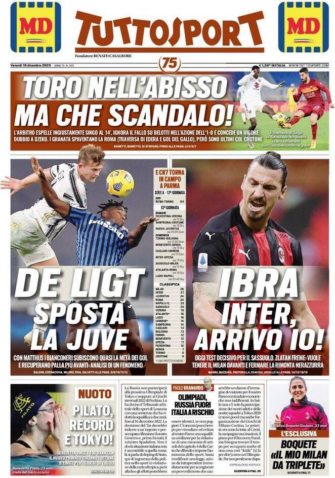 Rassegna stampa Juve: prime pagine quotidiani sportivi - 18 dicembre 2020 43 WhatsApp Image 2020 12 18 at 07.04.36