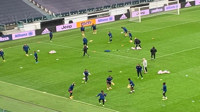 Allenamento Lione: la rifinitura pre Juventus Women - DIRETTA VIDEO 36 allenamento lione femminile