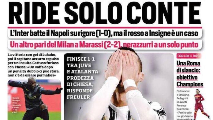 Rassegna stampa Juve: prime pagine quotidiani sportivi - 17 dicembre 2020 42 corriere dello sport 1