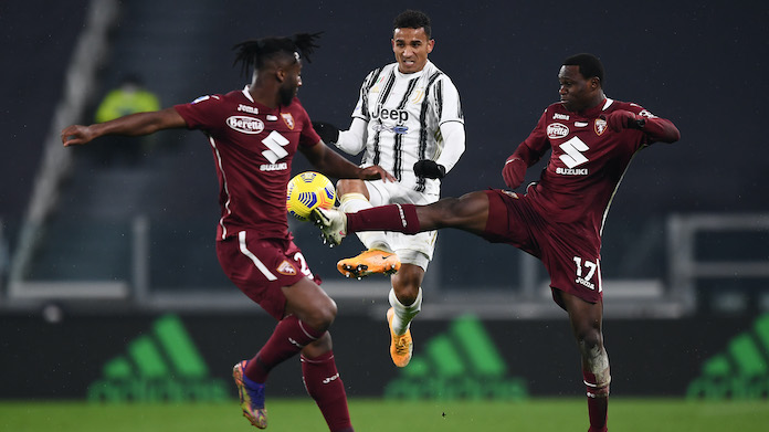 Juve-Torino, rimonta da record: non succedeva da 33 gare 36 danilo singo meite juve torino