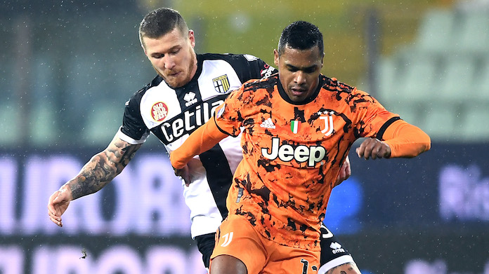 Parma-Juve, Kucka applaude un bianconero: «E' stato bravo» 36 kuscka alex sandro parma juve
