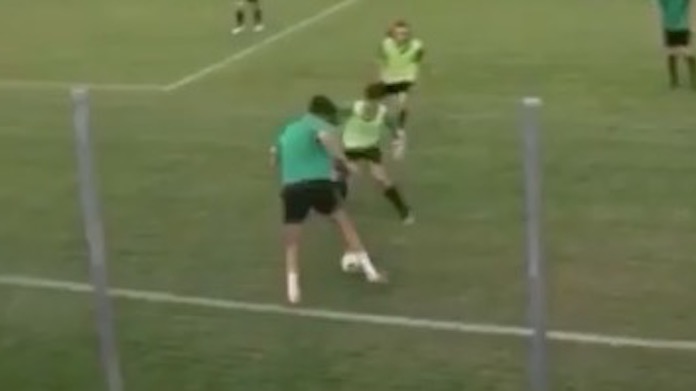 Pirlo Jr sulle orme del padre: la finta è identica - VIDEO 38 pirlo jr