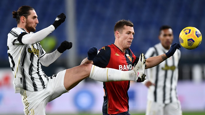 Diffidati Juve-Fiorentina: un centrocampista bianconero a rischio squalifica 36 rabiot lerager genoa juve