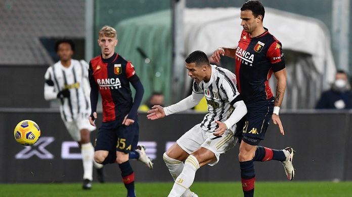 Cristiano Ronaldo record-man: non ci era mai riuscito nessuno 36 ronaldo radovanovic genoa juve