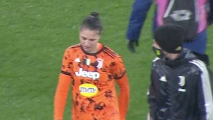Lione-Juventus Women, lacrime per Salvai: ecco la reazione del difensore 36 salvai juventus women