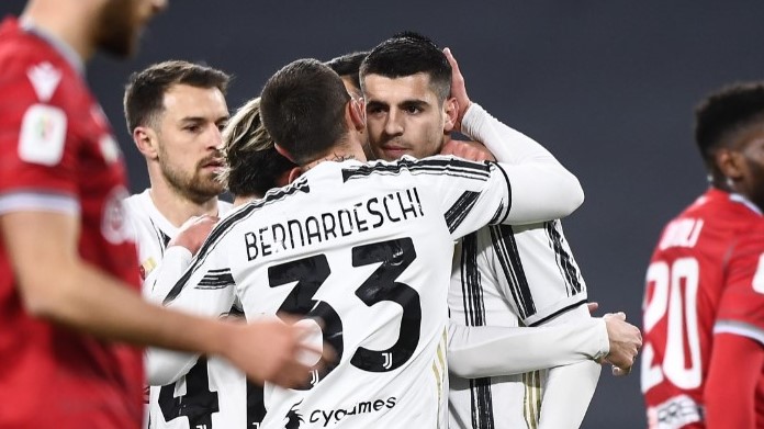 Okoli: «Questo il punto di forza della Juve, è stata una gara difficile» 36 Esultanza Juve Spal