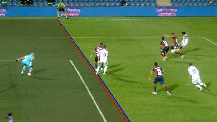 Rizzoli: «Vi spiego il gol annullato a Morata a Crotone» - VIDEO 36 Var Rizzoli fuorigioco Morata