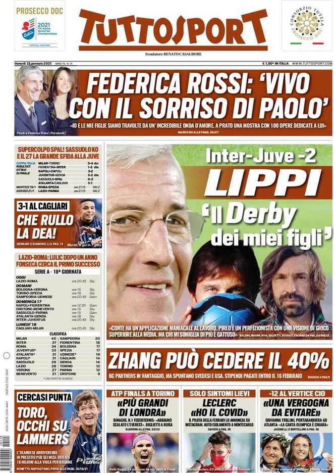 Rassegna stampa Juve: prime pagine quotidiani sportivi - 15 gennaio 2021 43 WhatsApp Image 2021 01 15 at 07.28.02