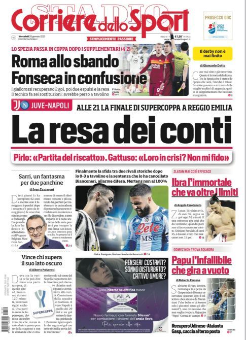 Rassegna stampa Juve: prime pagine quotidiani sportivi - 20 gennaio 2021 45 WhatsApp Image 2021 01 20 at 03.12.57
