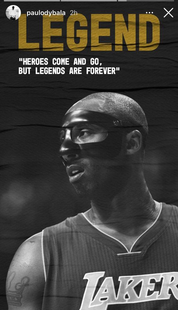 Dybala, dedica a Kobe Bryant a un anno dalla scomparsa - FOTO 39 WhatsApp Image 2021 01 26 at 16.45.54