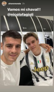 Morata catechizza Fagioli: il suo gesto nei confronti del centrocampista - FOTO 39 WhatsApp Image 2021 01 28 at 21.46.42