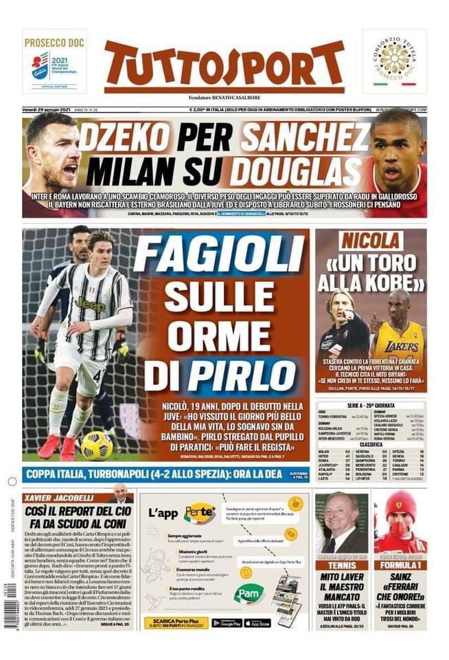 Rassegna stampa Juve: prime pagine quotidiani sportivi - 29 gennaio 2021 43 WhatsApp Image 2021 01 29 at 07.30.45