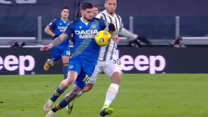 Gol annullato De Paul: Giacomelli vanifica la rete dell'argentino. Il motivo - VIDEO 36 de paul gol annullato juve udinese