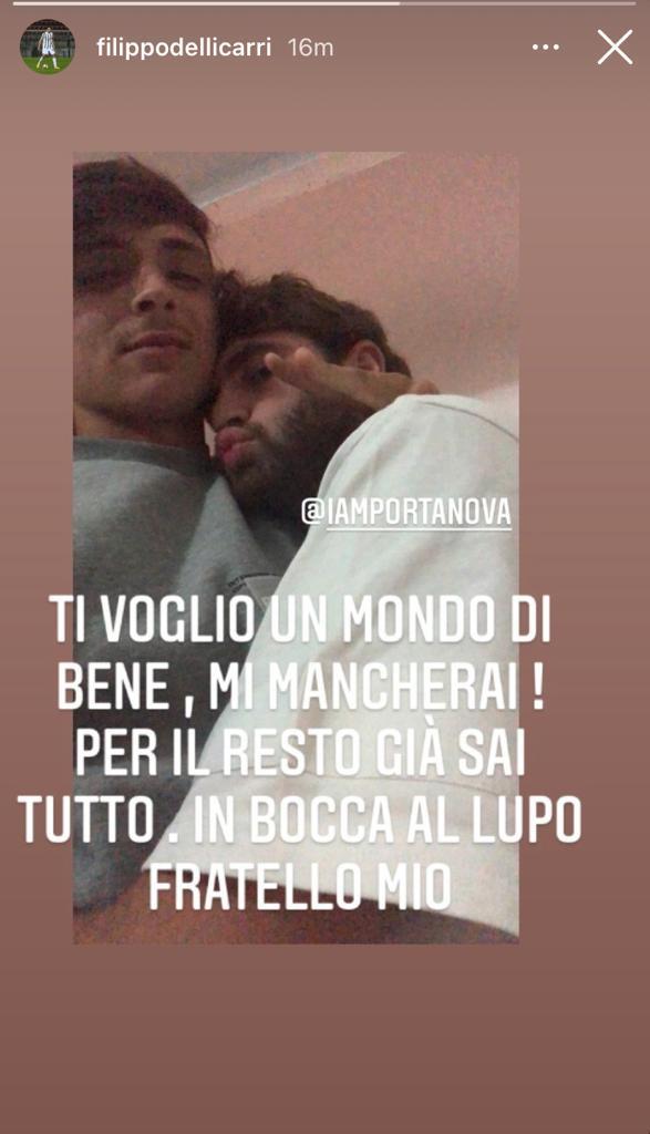 Delli Carri saluta Portanova: «In bocca al lupo fratello mio» - FOTO 39 delli carri portanova