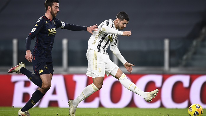 Gol Morata: lo spagnolo non perdona e fulmina Paleari - VIDEO 36 morata juve genoa