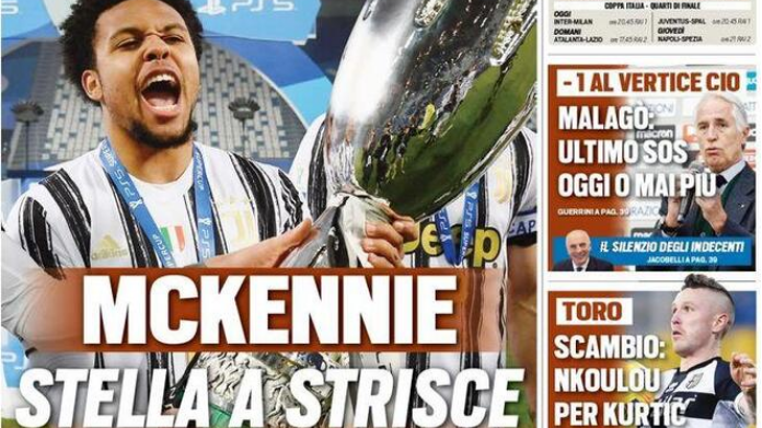 Rassegna stampa Juve: prime pagine quotidiani sportivi - 26 gennaio 2021 42 pp 6