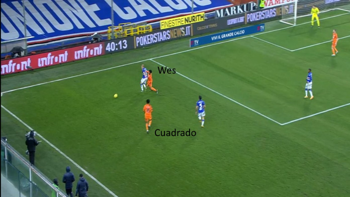 LAVAGNA TATTICA - Chiellini è un muro: la Juve dietro è molto più solida 46 samp juve 4 4 2 wes