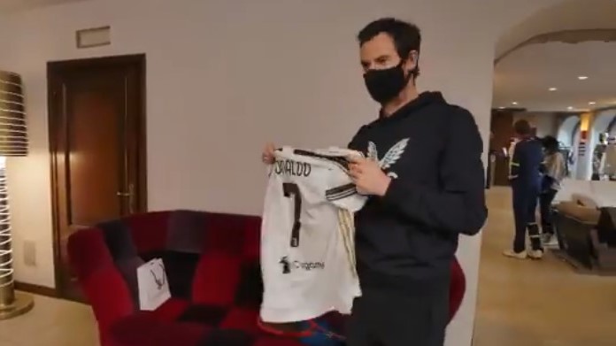 Cristiano Ronaldo, sorpresa a Murray: «Sono un tuo grande fan» - VIDEO 36 Murray