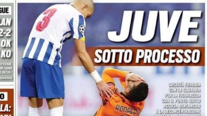 Rassegna stampa Juve: prime pagine quotidiani sportivi - 19 febbraio 2021 42 Prima Pagina Tuttosport 19 febbraio