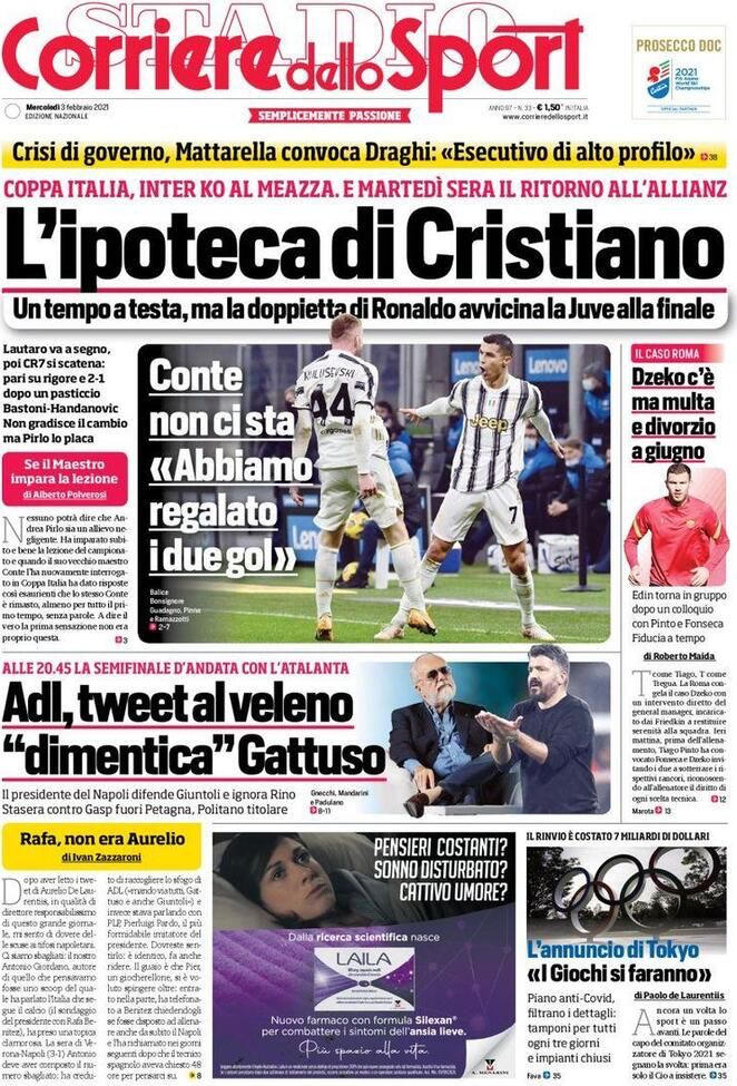 Rassegna stampa Juve: prime pagine quotidiani sportivi - 3 febbraio 2021 43 WhatsApp Image 2021 02 03 at 07.59.10