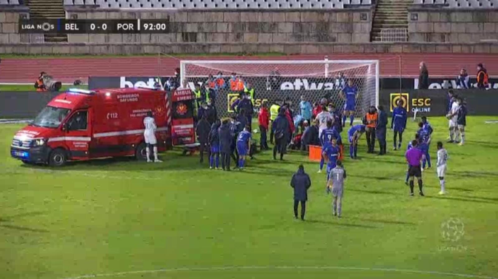Porto, che spavento per Nanu: ambulanza in campo durante il match 36 WhatsApp Image 2021 02 04 at 22.04.29
