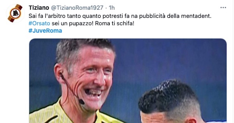 Juve-Roma vista dall'altra parte: il tweet del tifoso avversario 36 WhatsApp Image 2021 02 06 at 20.14.20