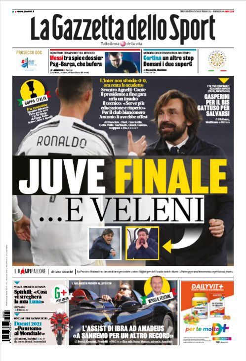 Rassegna stampa Juve: prime pagine quotidiani sportivi - 10 febbraio 2021 43 WhatsApp Image 2021 02 10 at 07.37.52