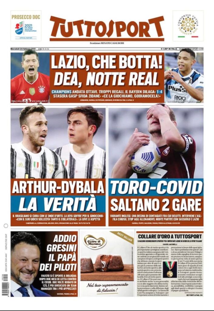 Rassegna stampa Juve: prime pagine quotidiani sportivi - 24 febbraio 2021 43 WhatsApp Image 2021 02 24 at 08.00.39 2