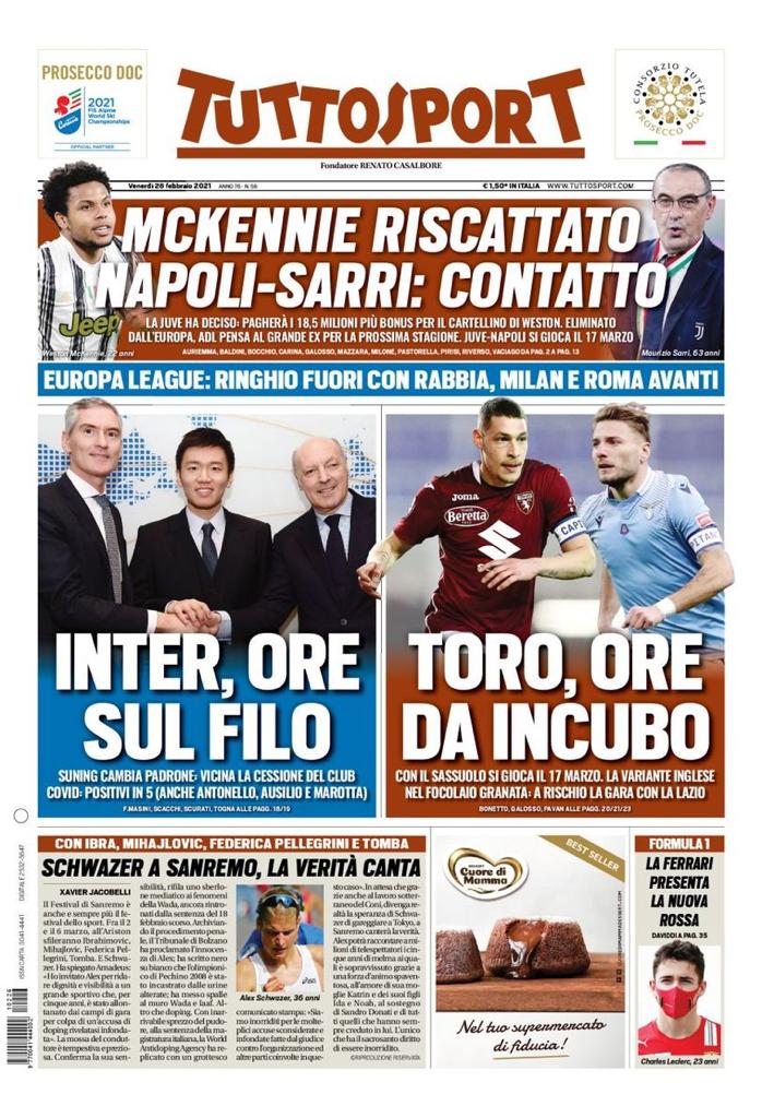 Rassegna stampa Juve: prime pagine quotidiani sportivi - 26 febbraio 2021 45 WhatsApp Image 2021 02 26 at 07.36.29 2
