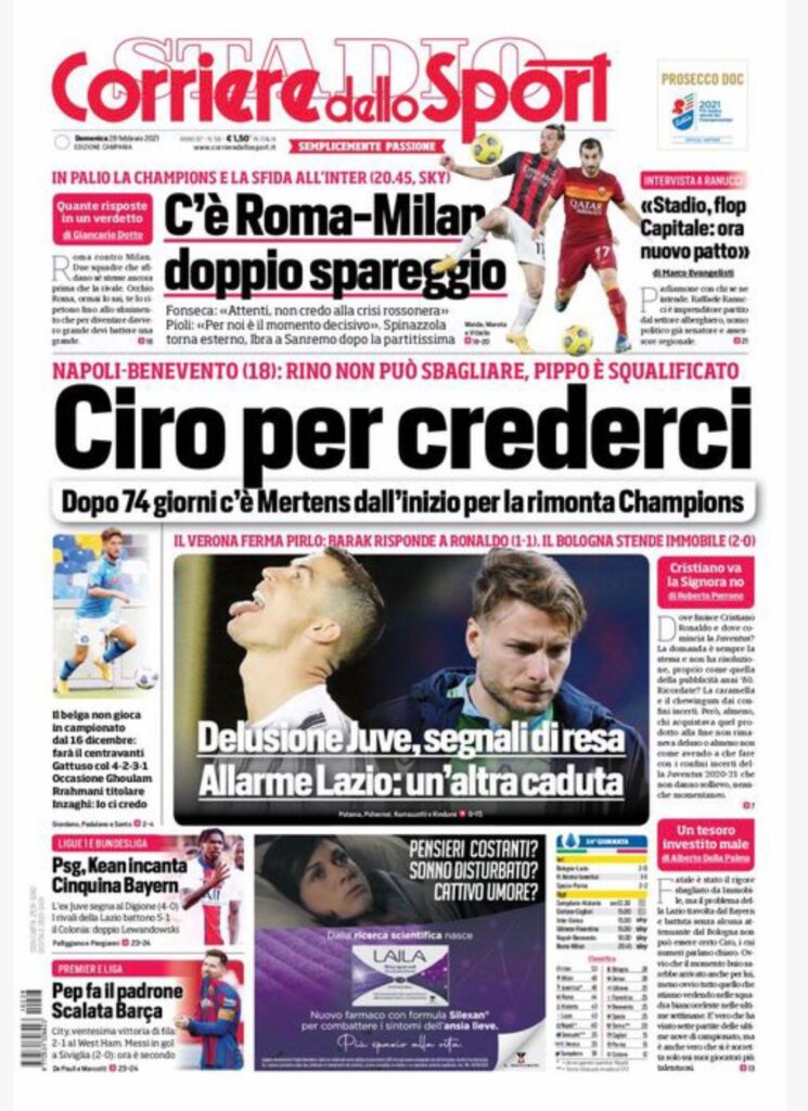 Rassegna stampa Juve: prime pagine quotidiani sportivi - 28 febbraio 2021 45 WhatsApp Image 2021 02 28 at 08.01.48