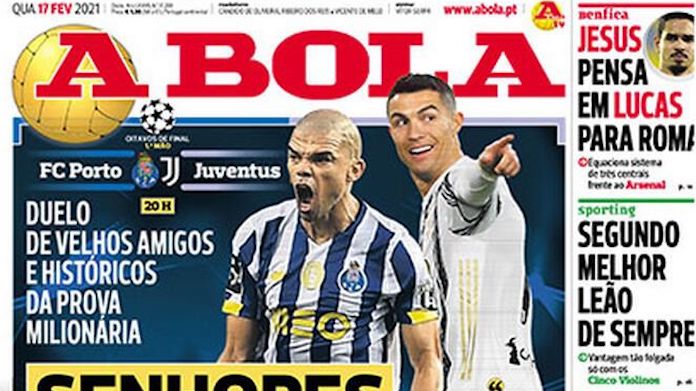 Rassegna stampa Juve: prime pagine quotidiani sportivi - 17 febbraio 2021 44 abola