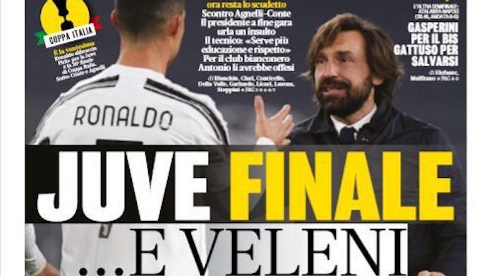 Rassegna stampa Juve: prime pagine quotidiani sportivi - 10 febbraio 2021 42 gazzetta dello sport 1