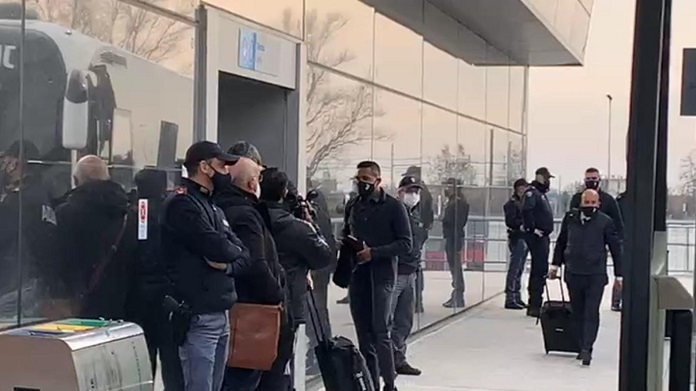 Porto-Juve, la partenza dei bianconeri dall'aeroporto di Caselle - VIDEO 36 juve caselle