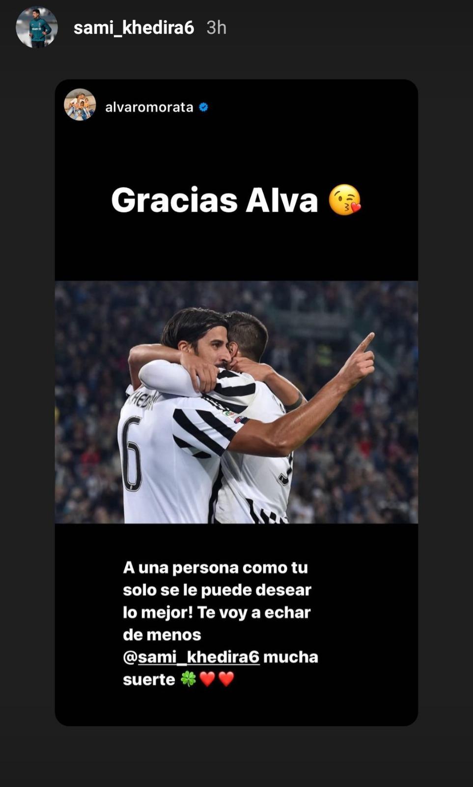 Khedira, il messaggio di Morata: «Posso solo augurarti il meglio» - FOTO 39 khedira morata
