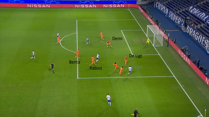 LAVAGNA TATTICA - La Juve di Porto è troppo fragile: i bianconeri soffrono in mezzo 43 porto juve secondo tempo gol