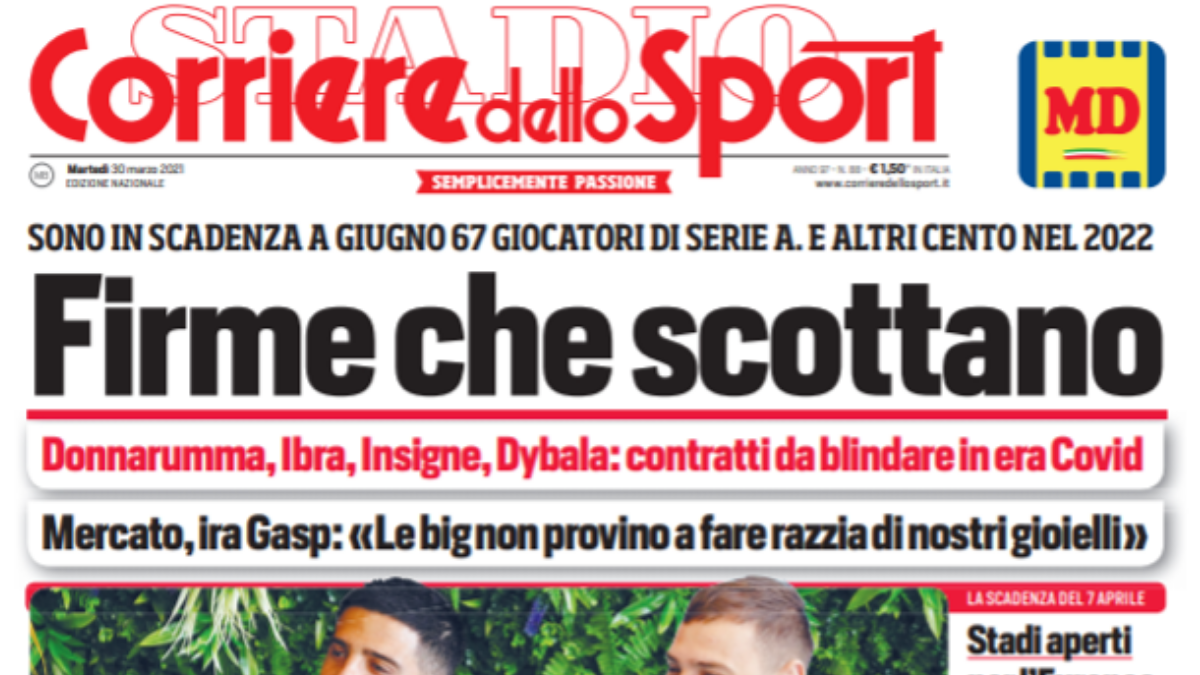 Rassegna stampa Juve: prime pagine quotidiani sportivi - 30 marzo 2021 42 0001 19032408784 20210330 002517 0000