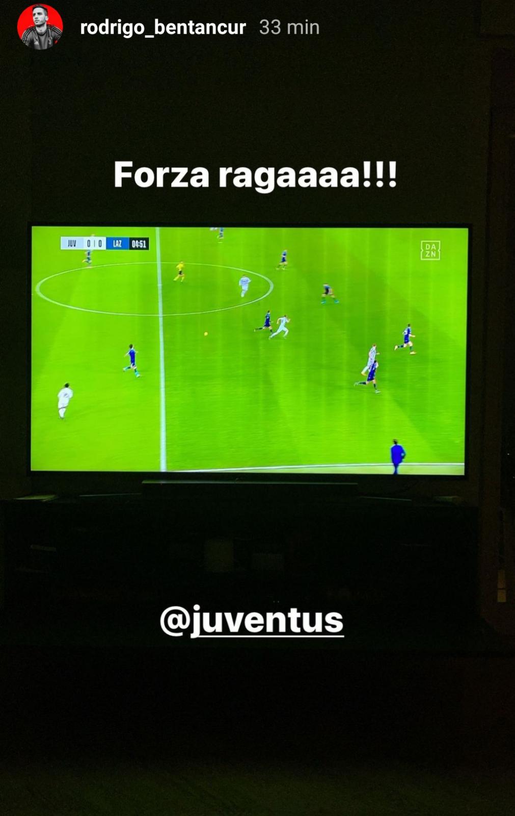 Bentancur sprona la sua Juve: «Forza raga!» - FOTO 39 IMG 20210306 WA0166