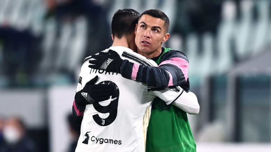 Ronaldo Morata Juve Lazio