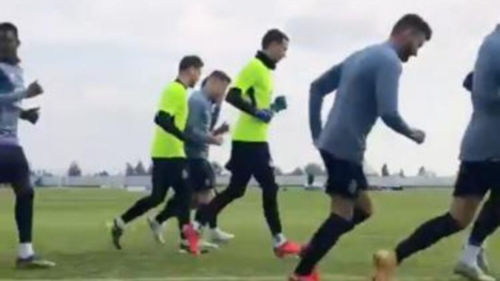 Allenamento Porto