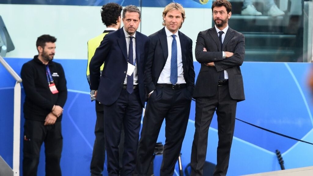 Paratici Nedved Agnelli