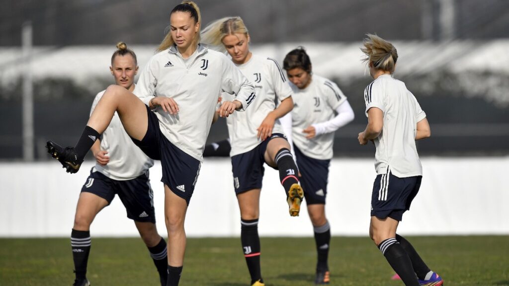 Allenamento juventus women staskova
