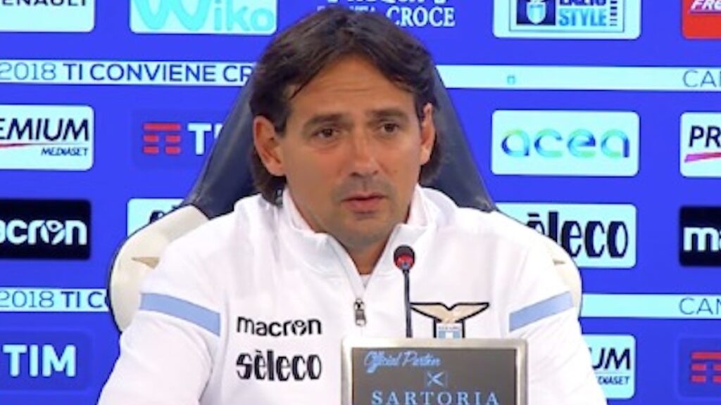 Conferenza stampa inzaghi