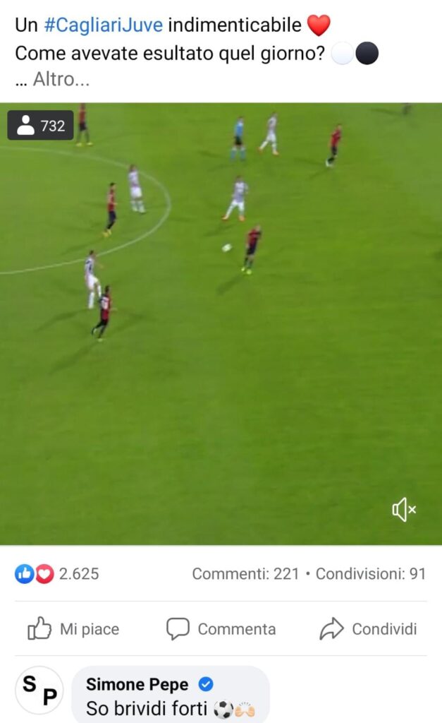 Cagliari Juve, i bianconeri ricordano lo scudetto 2012. Pepe: «Brividi forti» 39 pepe juve