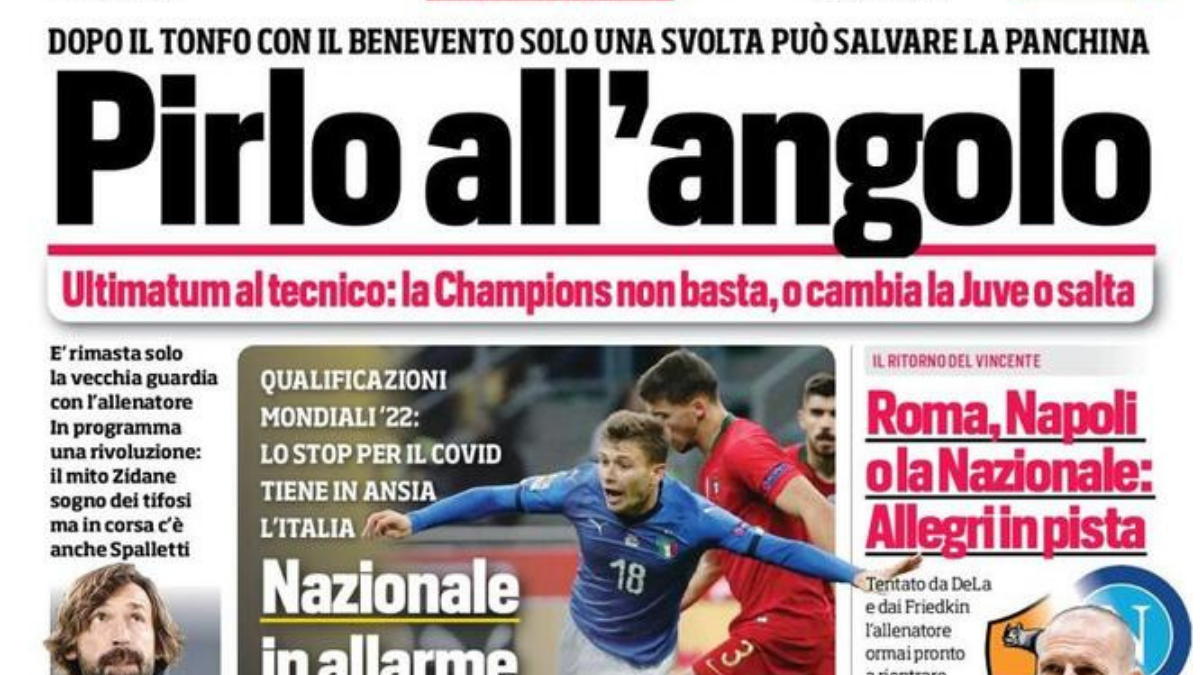 Rassegna stampa Juve: prime pagine quotidiani sportivi - 23 marzo 2021 42 pp 2