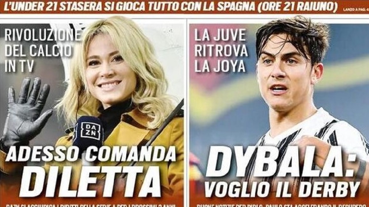 Rassegna stampa Juve: prime pagine quotidiani sportivi - 27 marzo 2021 42 tuttosport 14