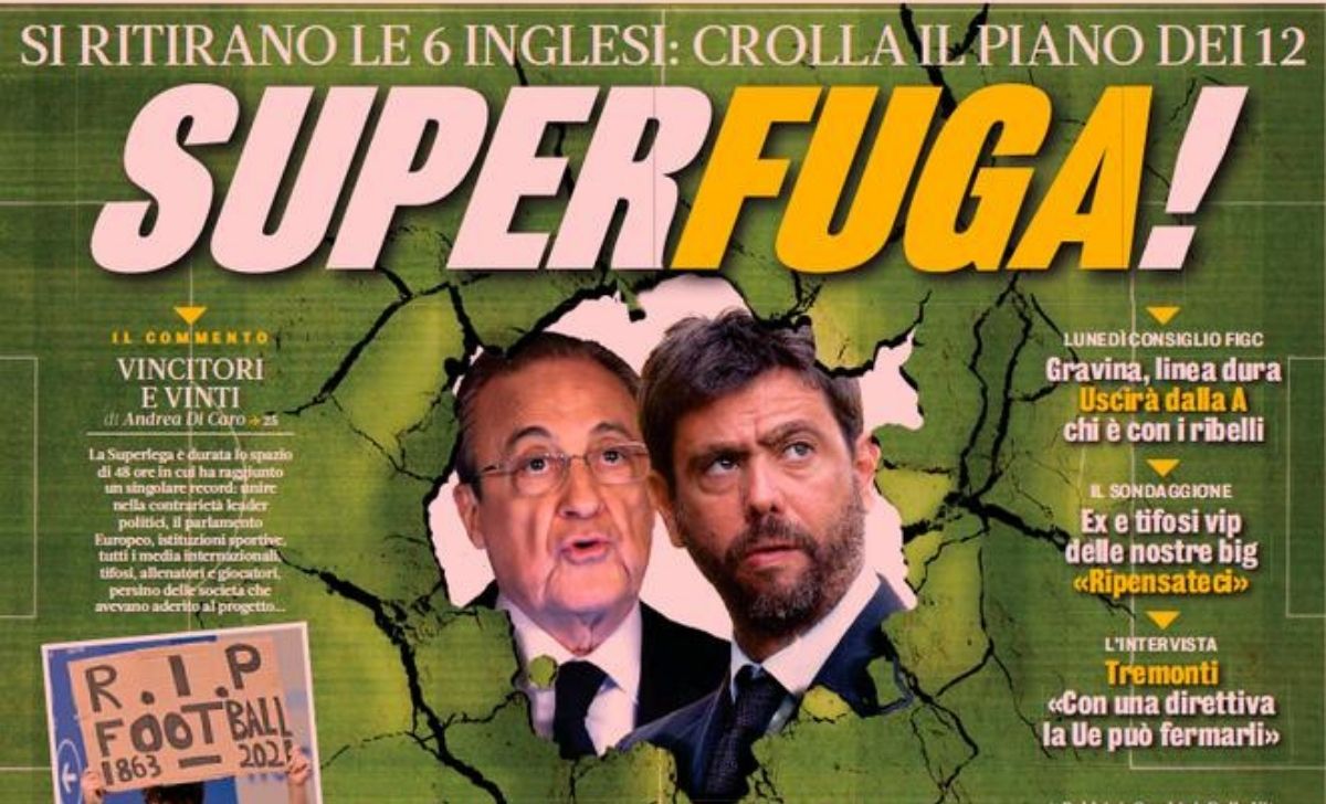 Rassegna stampa Juve: prime pagine quotidiani sportivi - 21 aprile 2021 46 Gazzetta 21 04