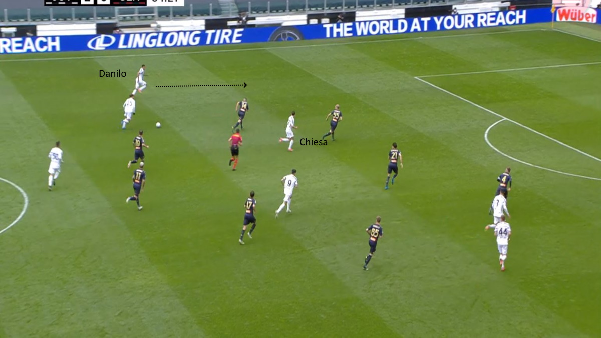 LAVAGNA TATTICA - Perché Danilo è stato prezioso contro il Genoa 46 Juve Genoa Danilo 6