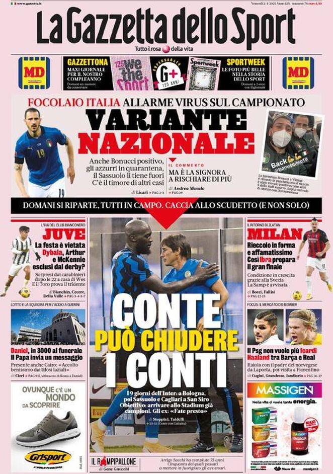Rassegna stampa Juve: prime pagine quotidiani sportivi - 2 aprile 2021 45 WhatsApp Image 2021 04 02 at 07.31.10 1