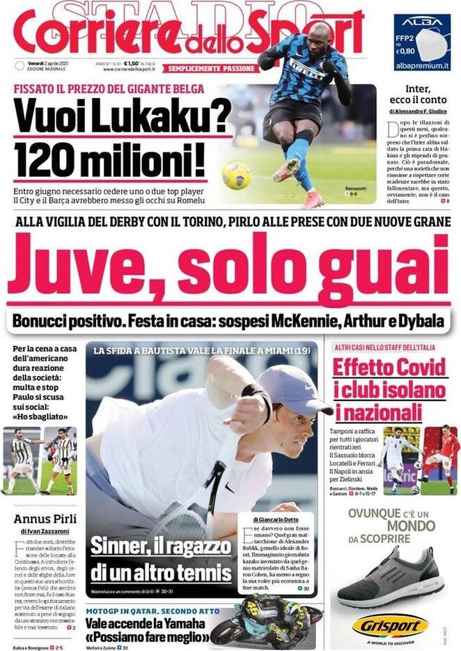 Rassegna stampa Juve: prime pagine quotidiani sportivi - 2 aprile 2021 44 WhatsApp Image 2021 04 02 at 07.31.10