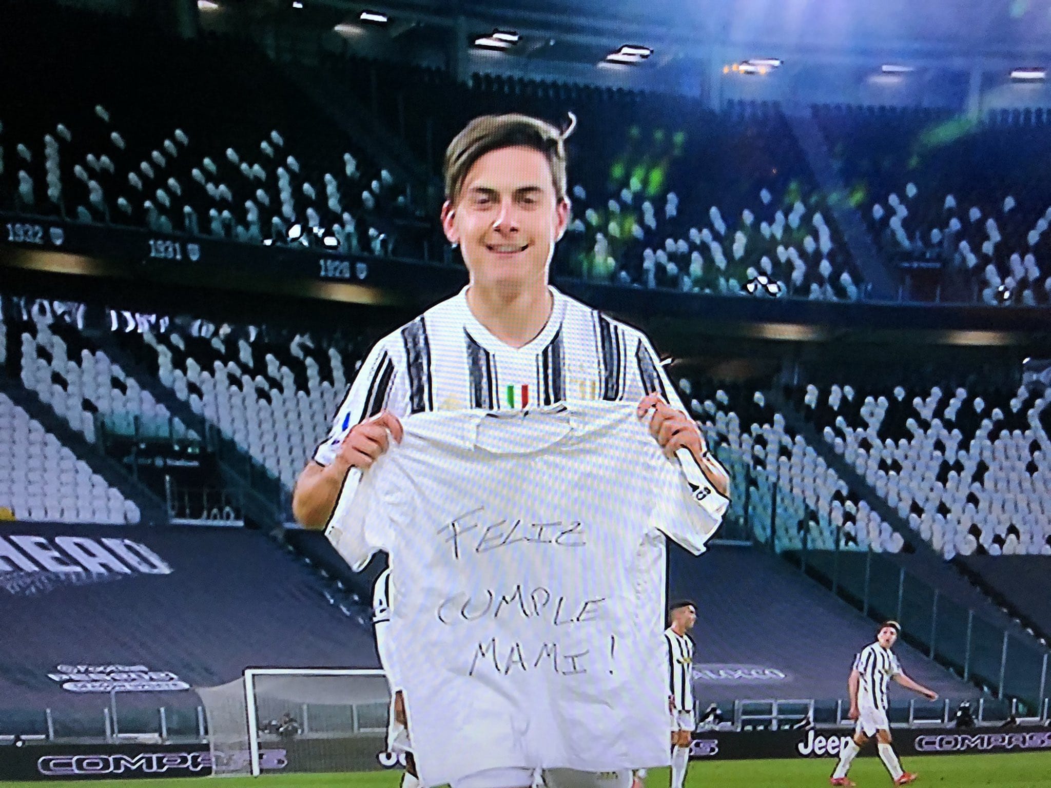 Esultanza Dybala: cosa c'era scritto sulla maglietta della Joya 36 WhatsApp Image 2021 04 07 at 20.26.14